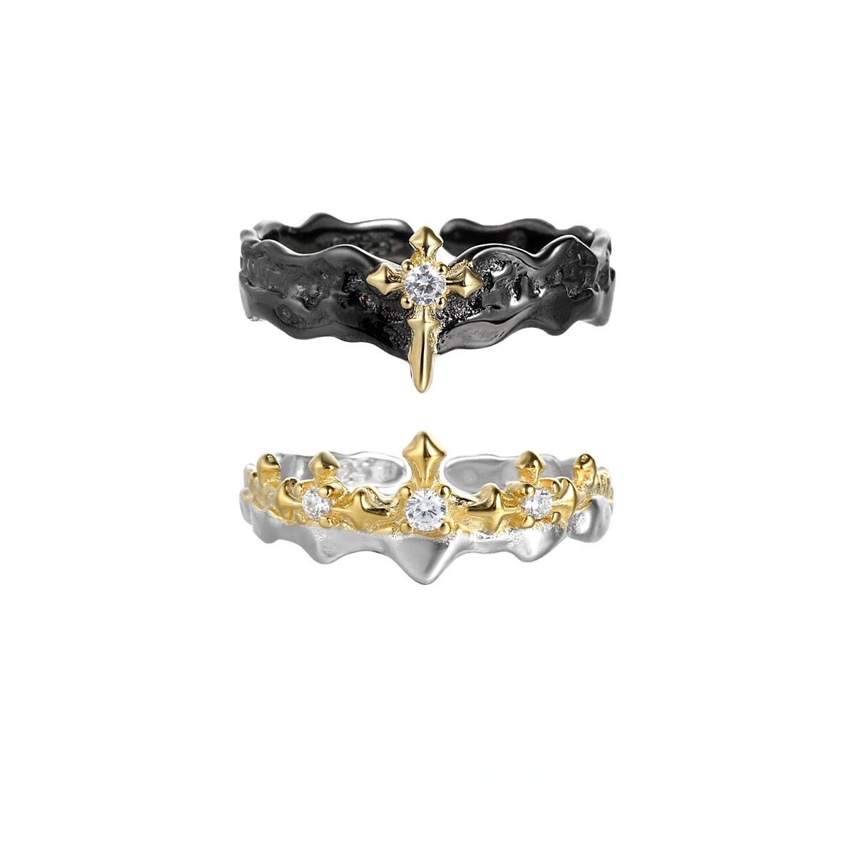 Princess Knight Couple Minority All-match High-grade Ring
