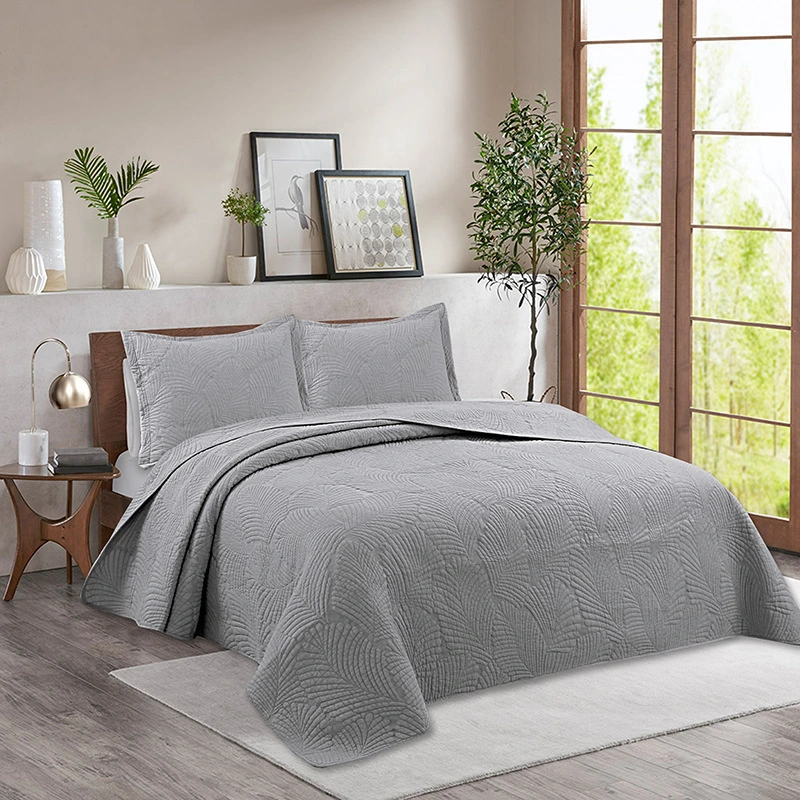 Household American Simple Washed Three-piece Set