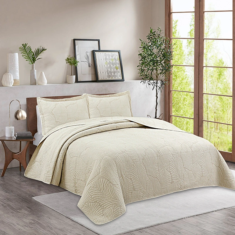 Household American Simple Washed Three-piece Set