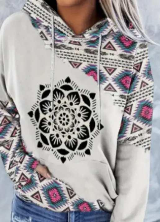 Inspired Knit Top With Hood