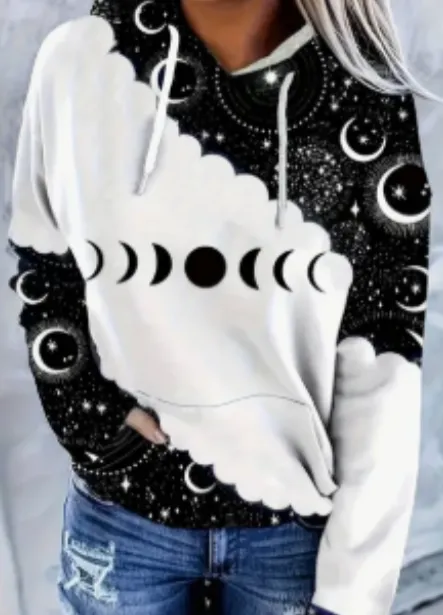Inspired Knit Top With Hood