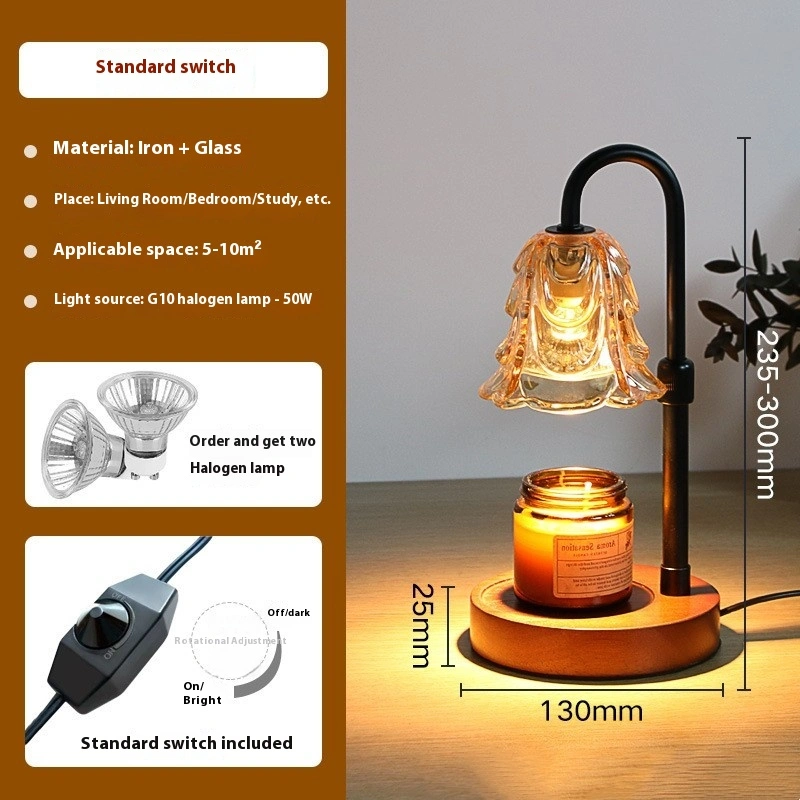 Retro Wax Melting Lamp Simple And Light Luxury High-end