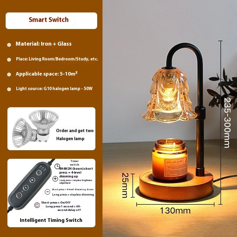 Retro Wax Melting Lamp Simple And Light Luxury High-end