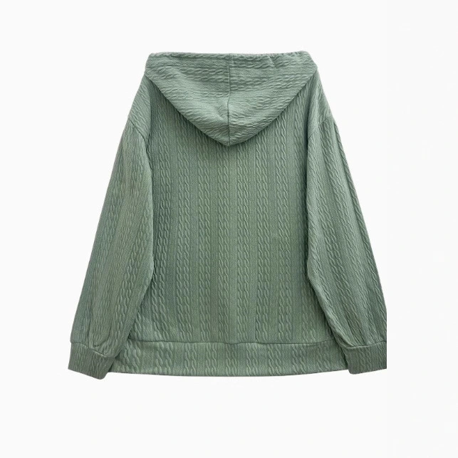 Hooded Sweater New Autumn And Winter Zipper Coat