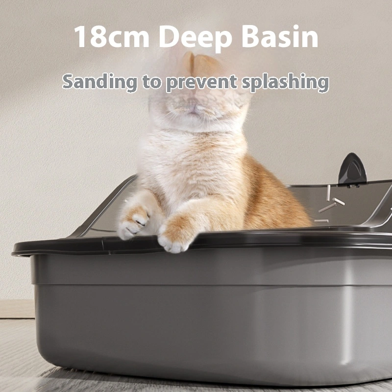 Oversized Litter Box High Fence Anti-splash Cat Toilet Extra Large Cat Supplies Cat Basin Source