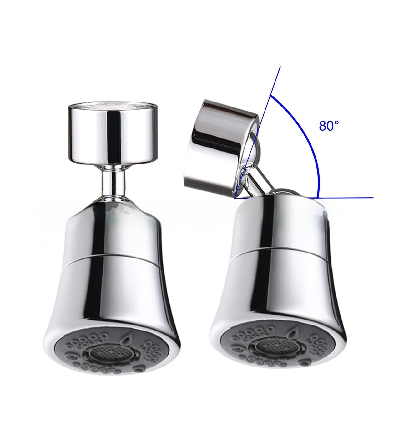 Kitchen Faucet Splash-proof Universal Extension Rotatable Connector