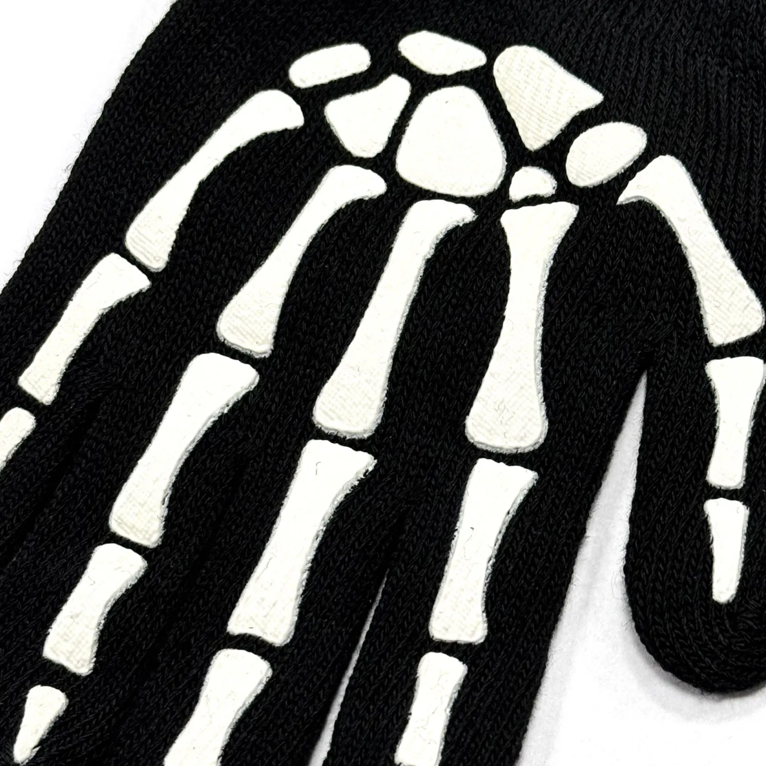 Halloween Skull Luminous Riding Non-slip Gloves