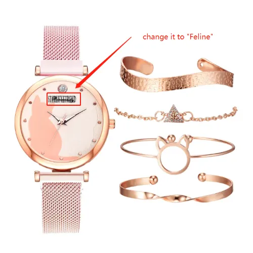 Quartz Women's Fashion Leisure Alloy Textile Watch
