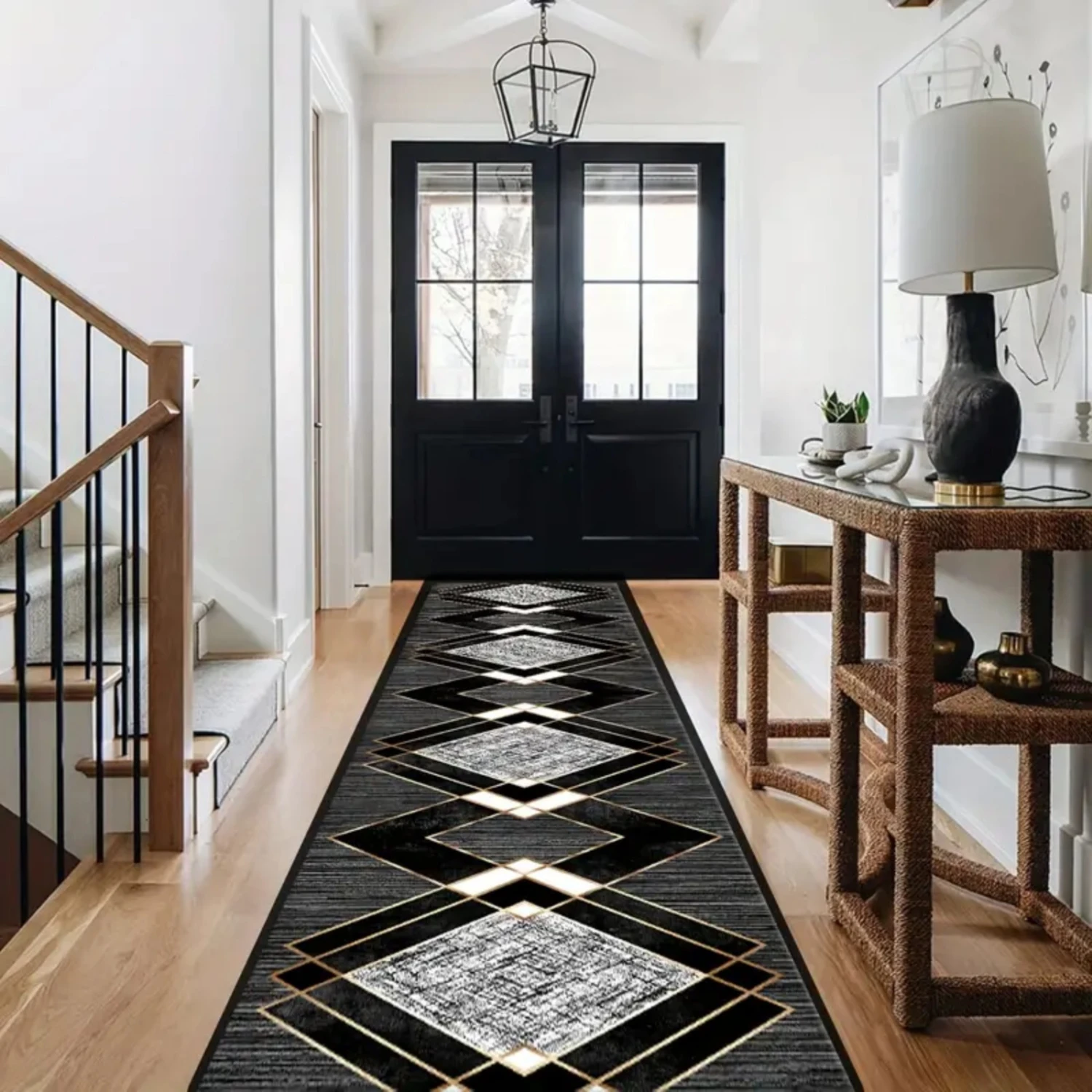 Long Corridor Aisle Carpet Kitchen
