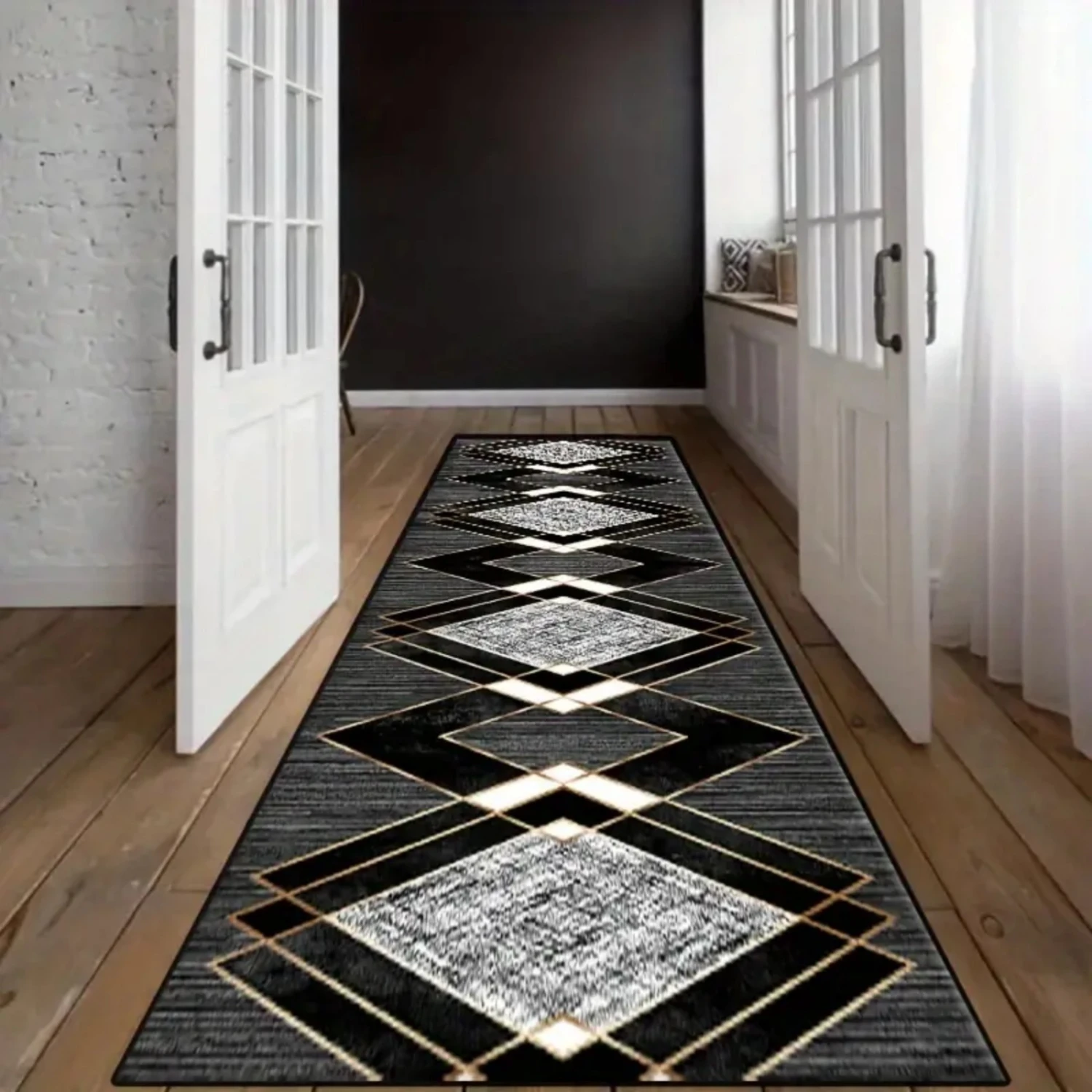 Long Corridor Aisle Carpet Kitchen
