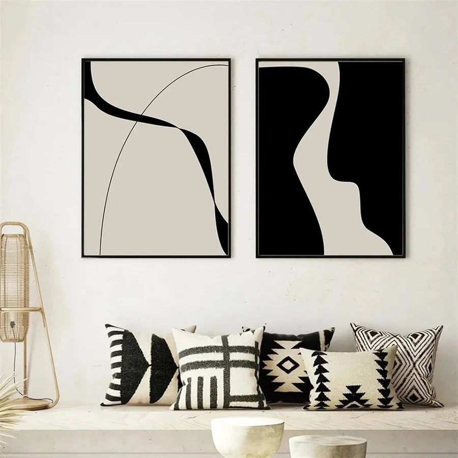 Abstract Sofa Background Wall Decoration Painting
