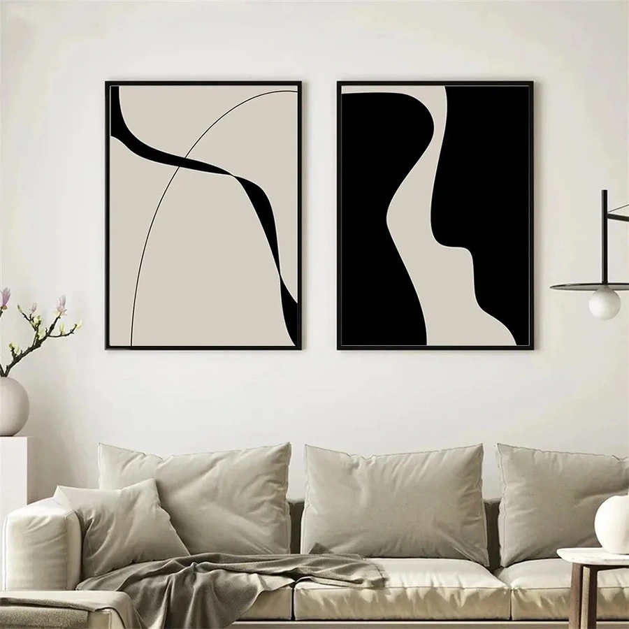 Abstract Sofa Background Wall Decoration Painting