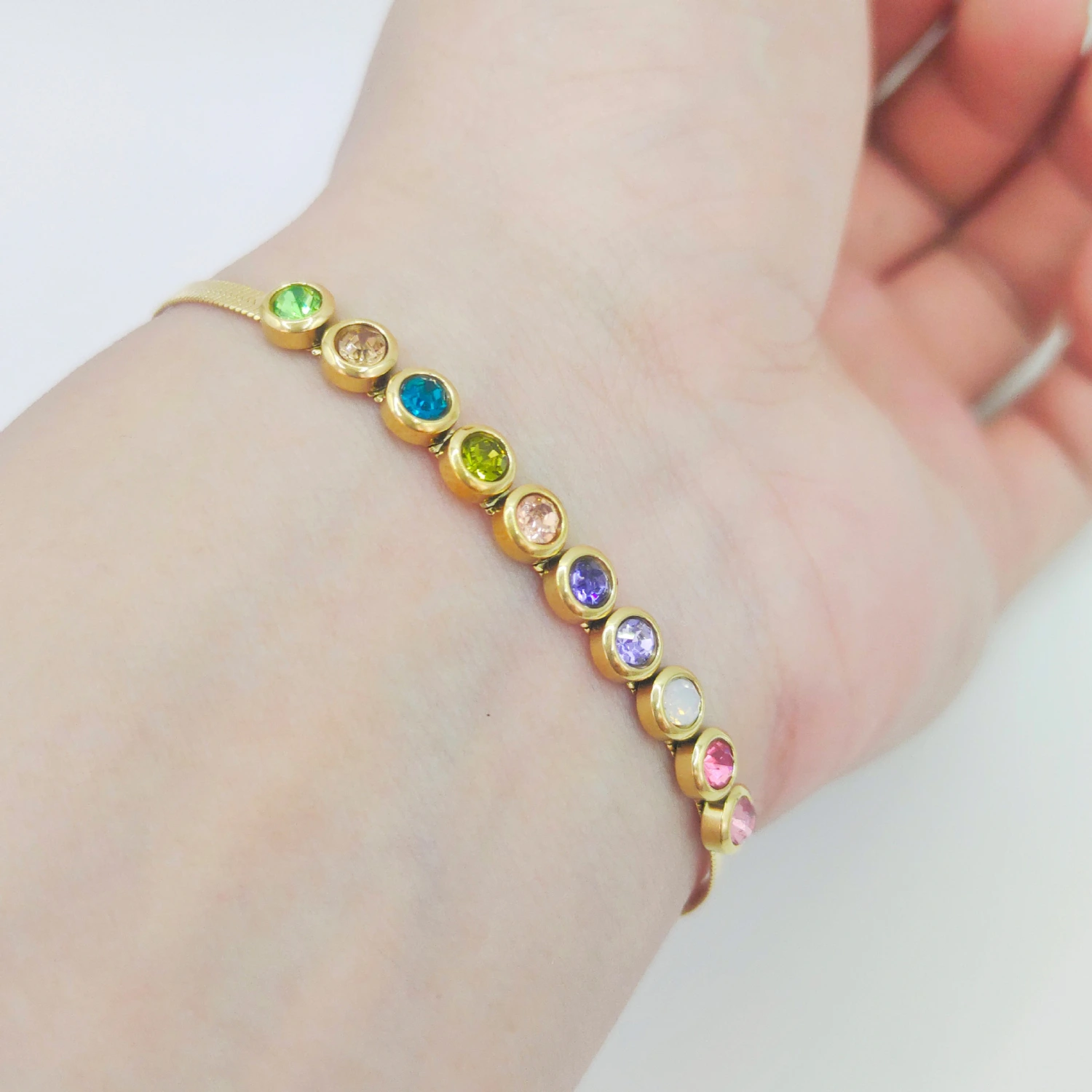 Women's European And American Simple Blade Bracelet