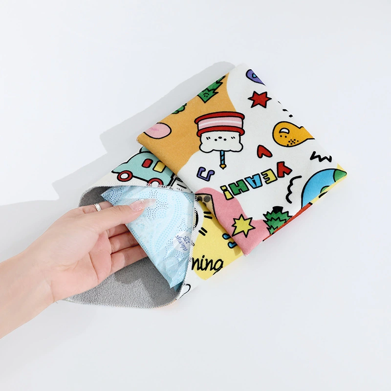 Cloth Portable Hundred Patch Storage Bag Self-adhesive Organizer Storage Bags