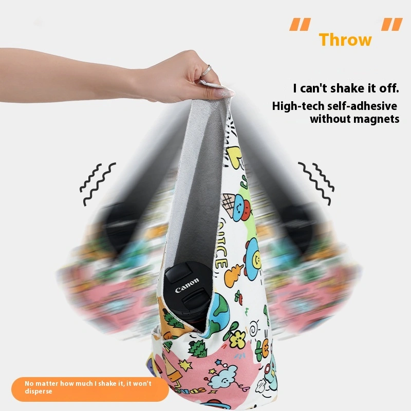 Cloth Portable Hundred Patch Storage Bag Self-adhesive Organizer Storage Bags