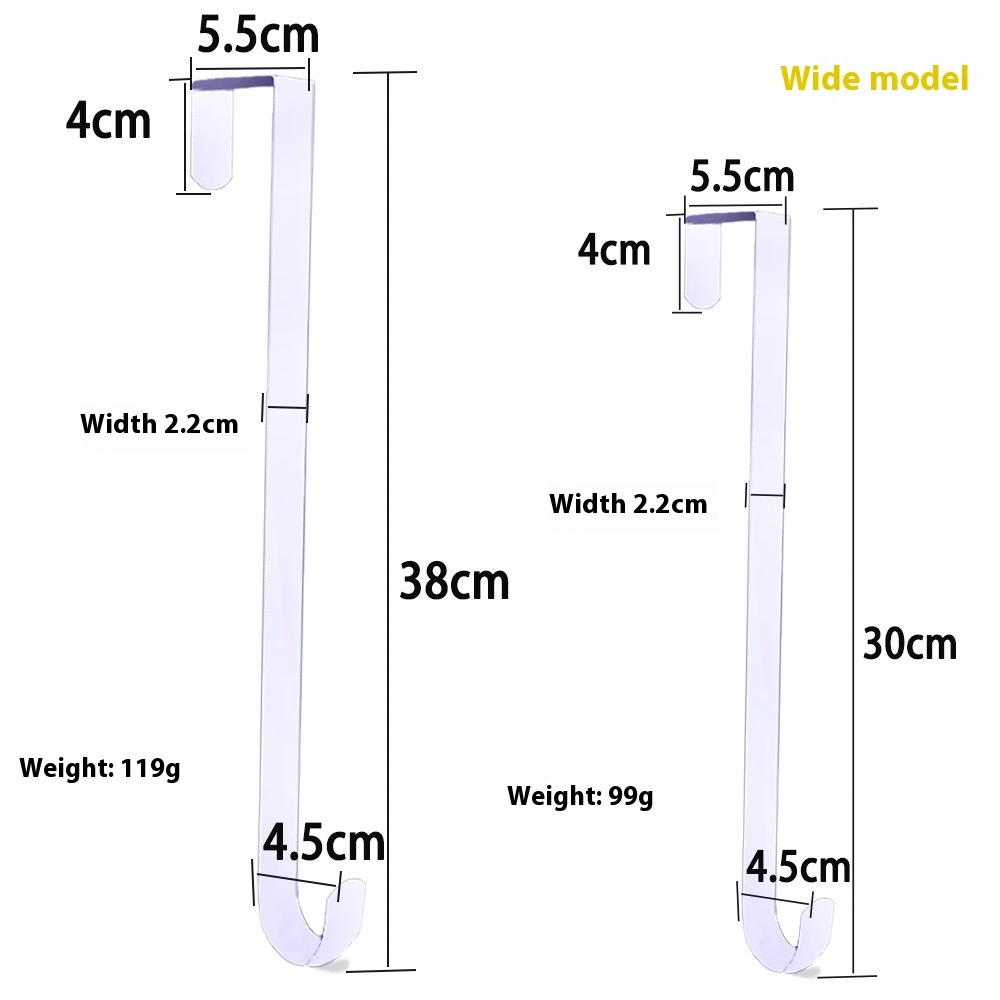 Garland Hook Retractable Christmas Decorative Door Rear Hook Metal Iron Hook Christmas Iron Hook