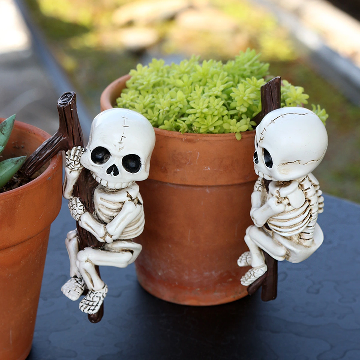 Outdoor Garden Flowerpot Balcony Table Decorations