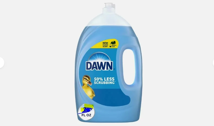 Dawn EZ-Squeeze Ultra Dish Soap, Dishwashing Liquid, Original, Dish Soap Refill, 22 fl oz