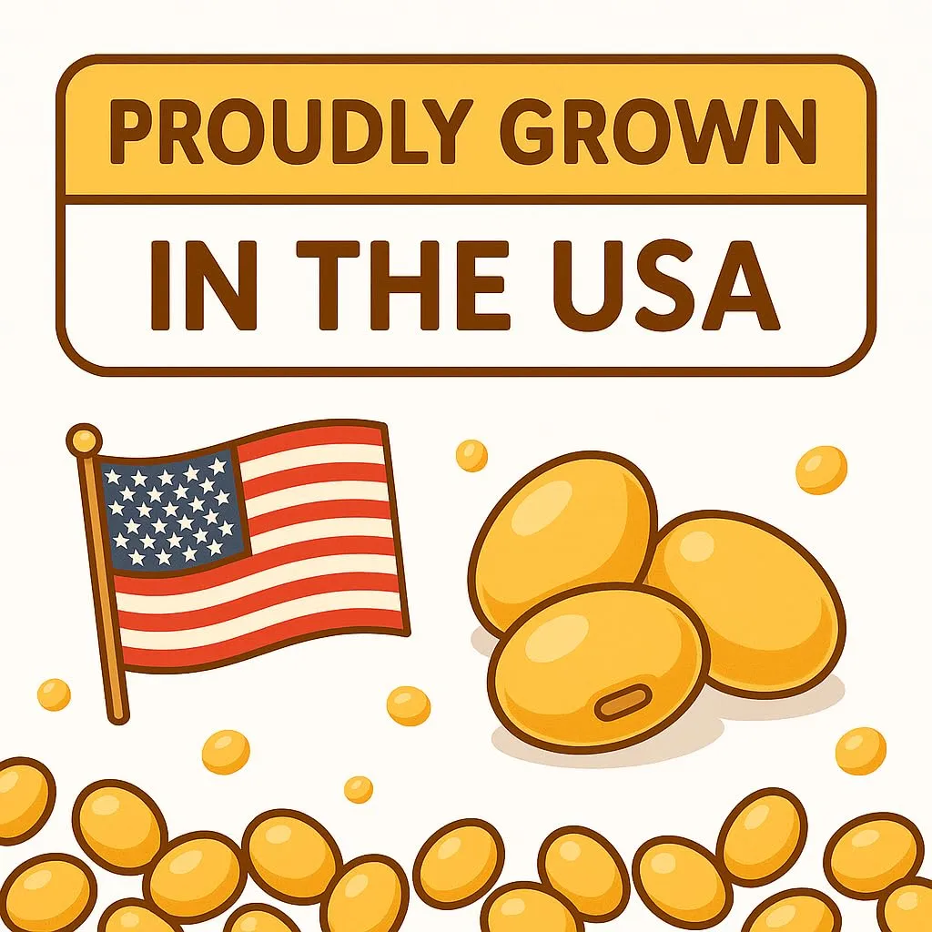 Crazy Nuts | USA Grown Non GMO Soybeans, 10lb | Soybeans for Soy Milk and Tofu