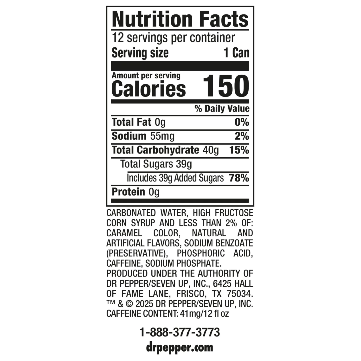 Dr. Pepper Blackberry 12oz 12pk