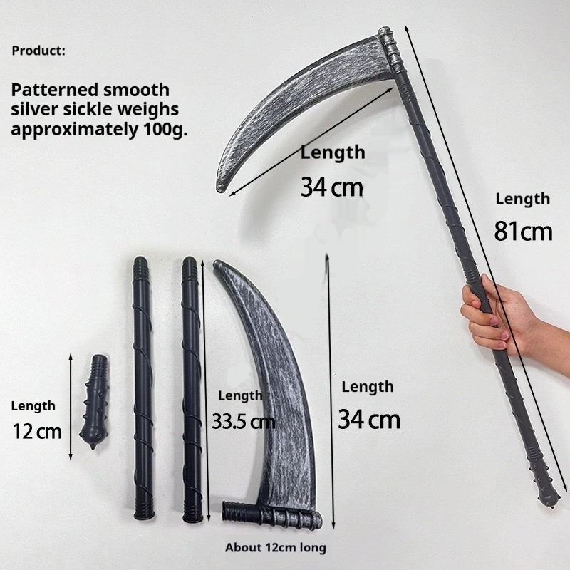 Halloween Children's Stage Performance Toy Death Sickle Props