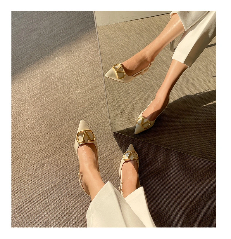 White Cropped Suit Pants High Waist Drooping Casual