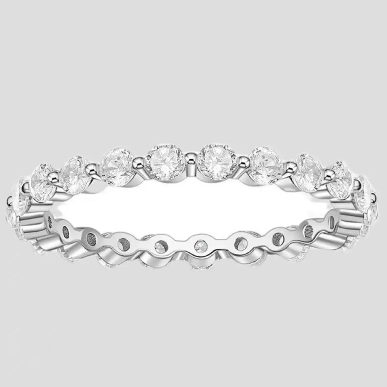 Cubic Women's Simple Stacked Ring