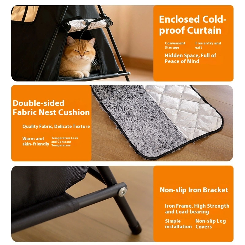 Cat Nest Winter Warm Outdoor Four Seasons Universal Long-lasting Lock Temperature
