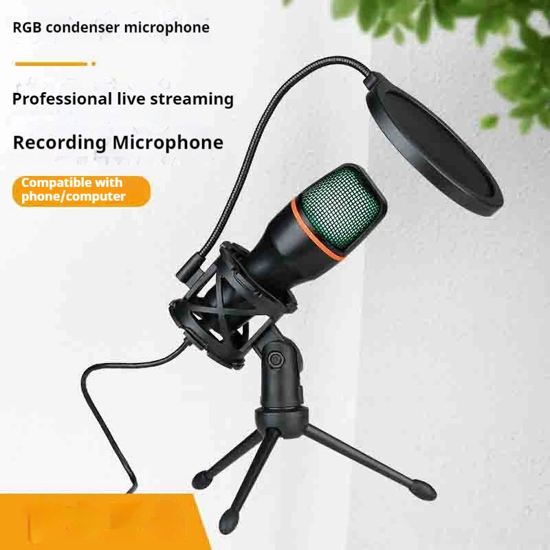 Home Computer Writing USB Condenser Microphone