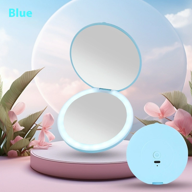 New Mini Portable LED Luminous Makeup Mirror