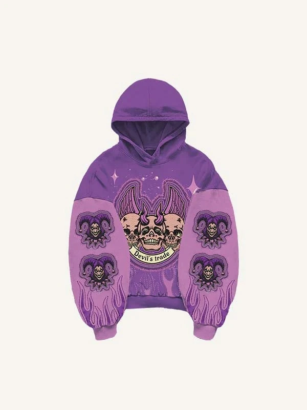 Fashion Casual Printed Polyester Sweater