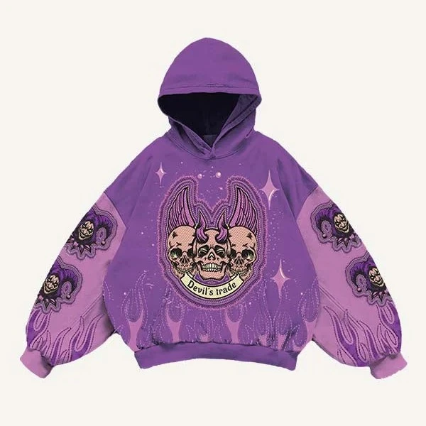 Fashion Casual Printed Polyester Sweater