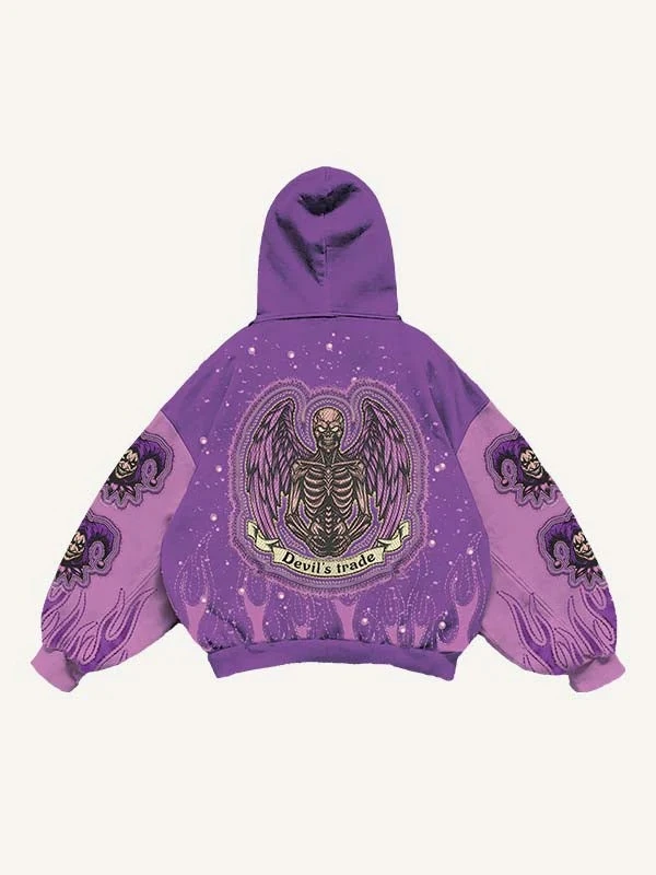 Fashion Casual Printed Polyester Sweater