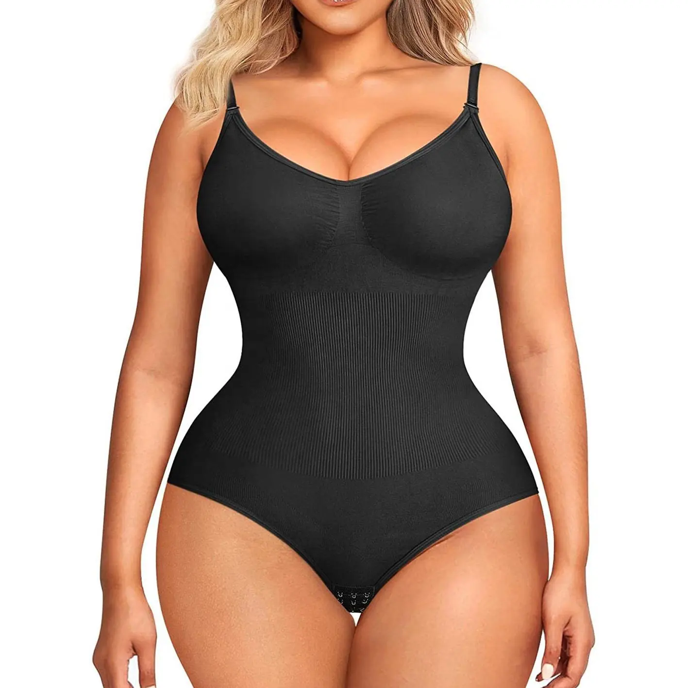 Plus Size Body Shaping Jumpsuit