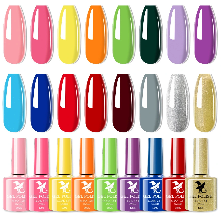 48 Color UV Phototherapy Plastic Gel Nail Polish Suit
