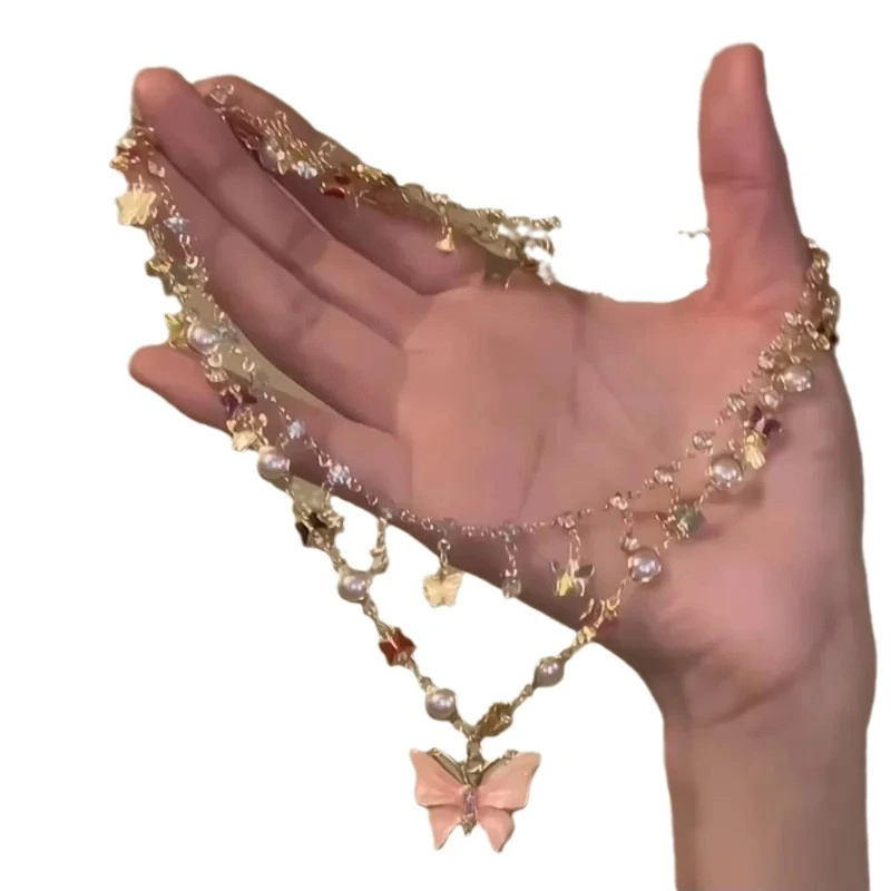 Twin Niche High-grade Retro Clavicle Chain For Women