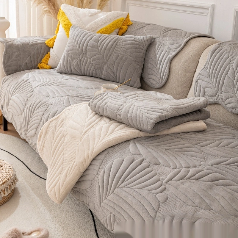 Winter Plush Simple Modern Non-slip Sofa Cushion