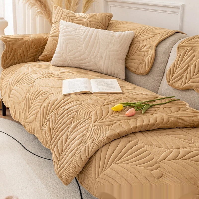 Winter Plush Simple Modern Non-slip Sofa Cushion