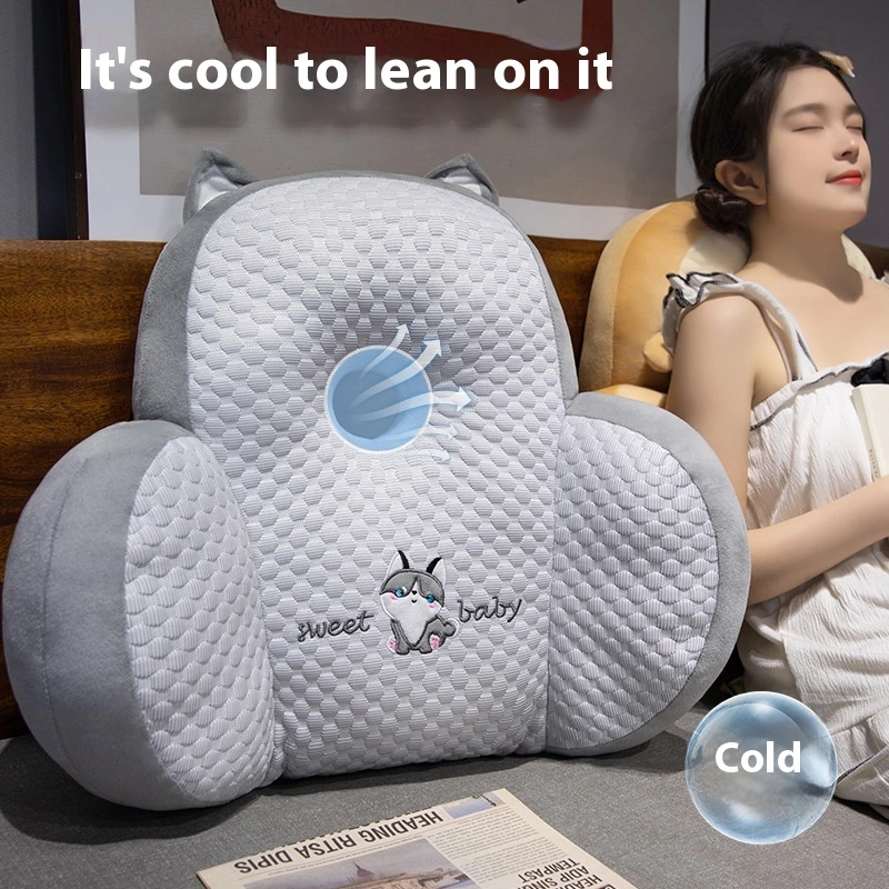 Bedside Soft Upholstery Big Backrest Sofa Cushion Pillow