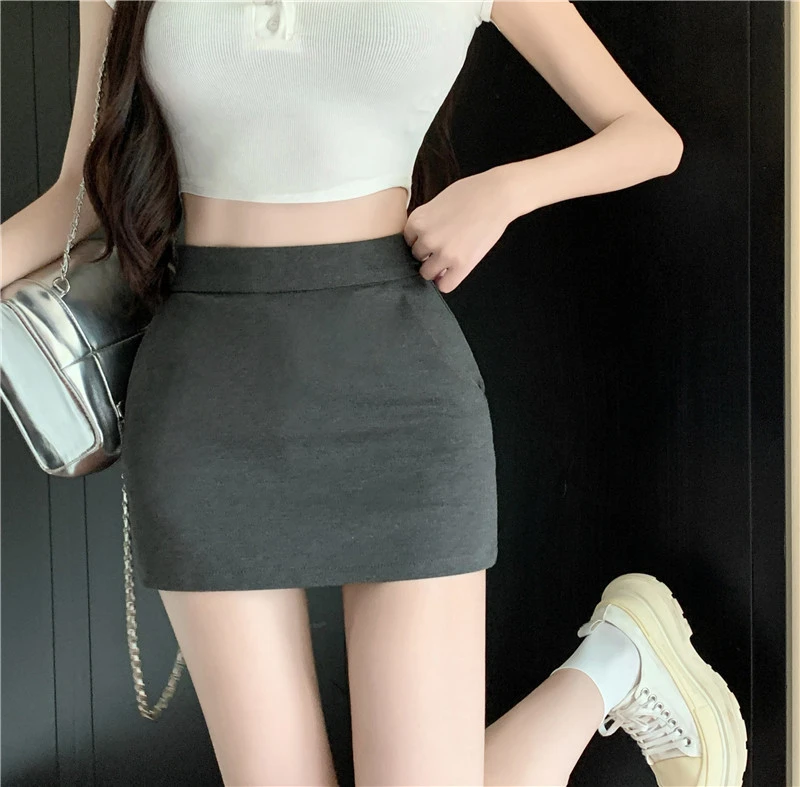 Women's Simple Elegant Bodycon Hip Skirt