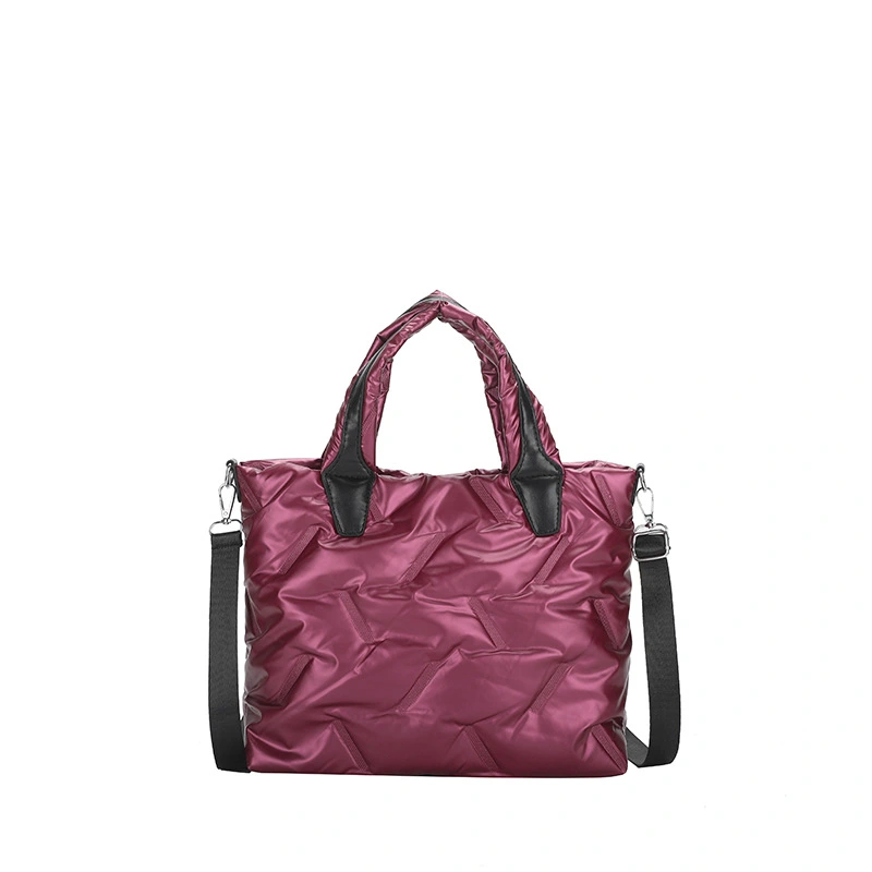 Printed Stitching Multi-compartment Bag