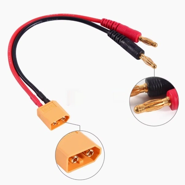 XT60 Plug Cord Icharger308duo Charger EC5 Charging Cable Xt90T Plug TRX