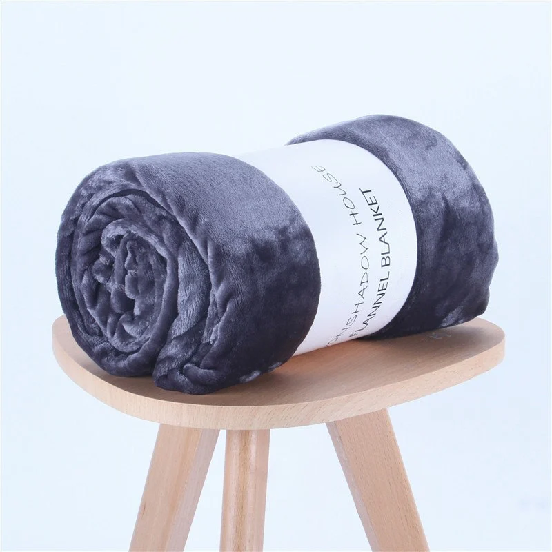 Bed Sheet Nap Blanket Flannel Coral Fleece Air-conditioning Blanket Cover Blanket