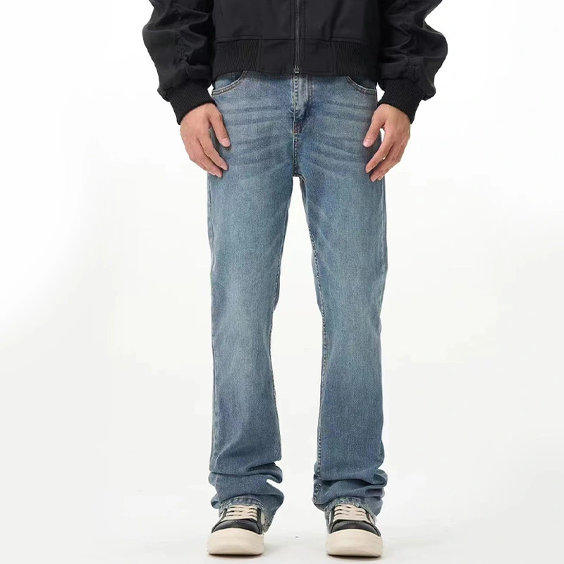 Fashion Personality Straight Fit Jeans Men