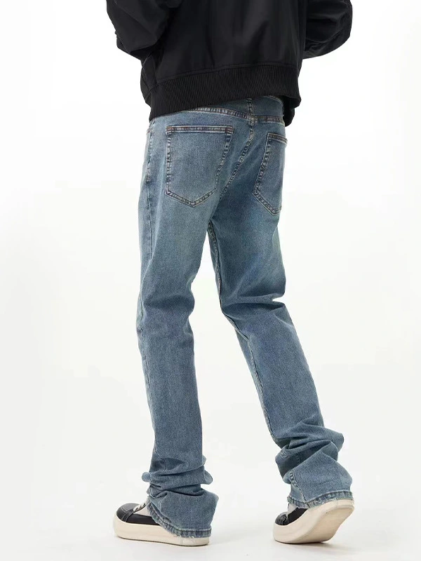 Fashion Personality Straight Fit Jeans Men