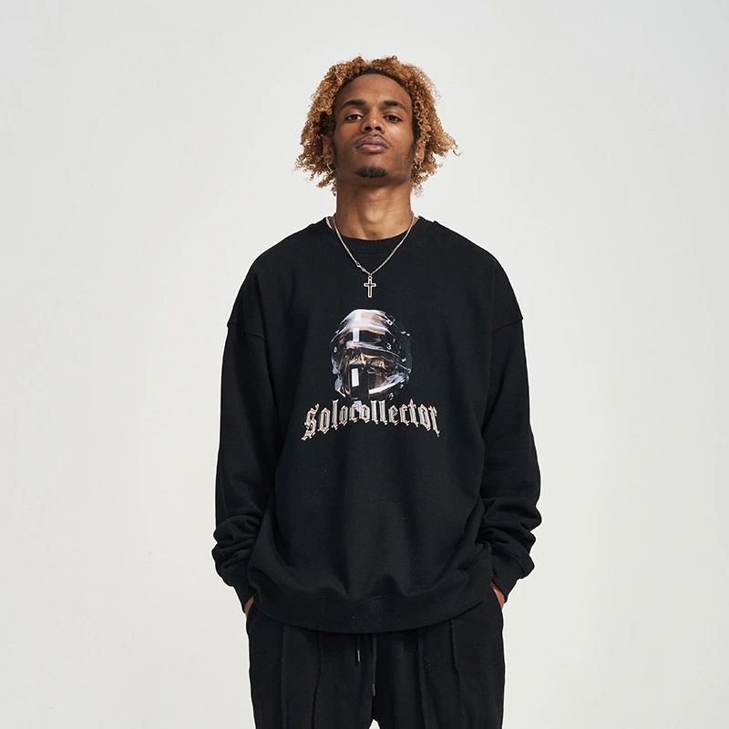 Fashion Personality Men's American Printed Sweater