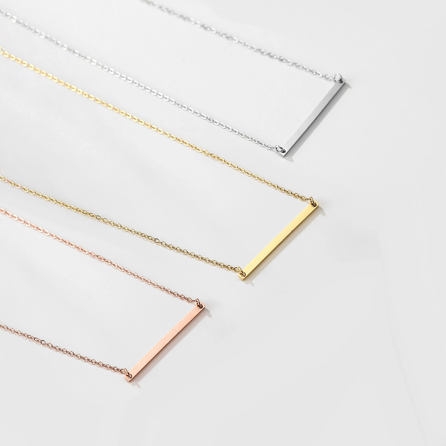Geometric Single Long Women's Necklace
