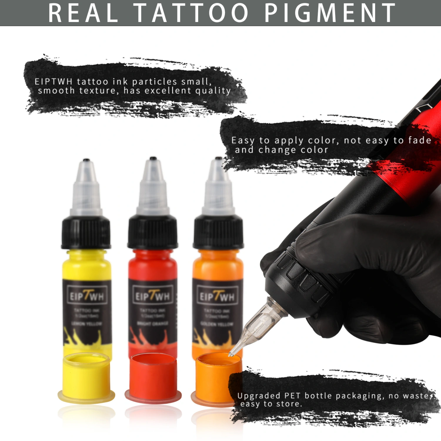 14 Colors Hardcover Tattoo Ink Tattoo Pigment 15ML