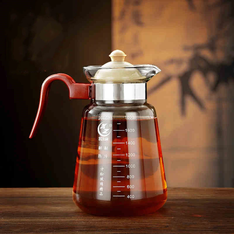 Fangsong Straight Fire Pot 2L Large Capacity Explosion-proof And Heat-resistant