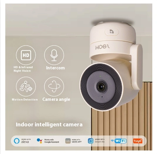 WiFi Smart Home Indoor PTZ 4MP Camera Infrared Night Vision Motion Surveillance